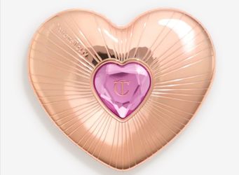 Heart-Shaped Blush Compact