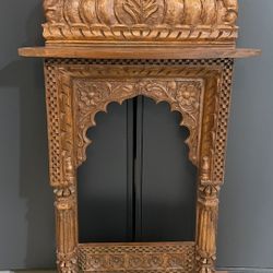 Wood-Carved Decorative Art