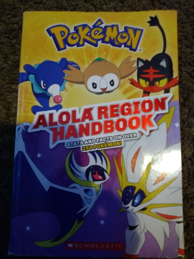 Alola Region Handbook (Pokémon) (Paperback)