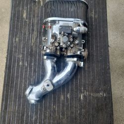 Chrome Dellorto 40 Mm Carbfor Harley Panhead