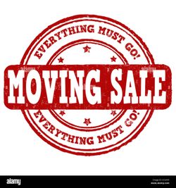 Moving sale!