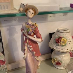 Large 17 Inch Ceramic Doll 