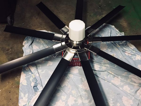 Harbor Breeze Slinger 72 Ceiling Fan W Light Kit And Remote For