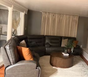 🔥3 PIECE POWER RECLINING LEATHER SECTIONAL 🔥 PRICED TO SELL $2200