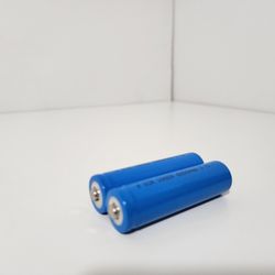 2pc ICR 3.7V Rechargeable Battery