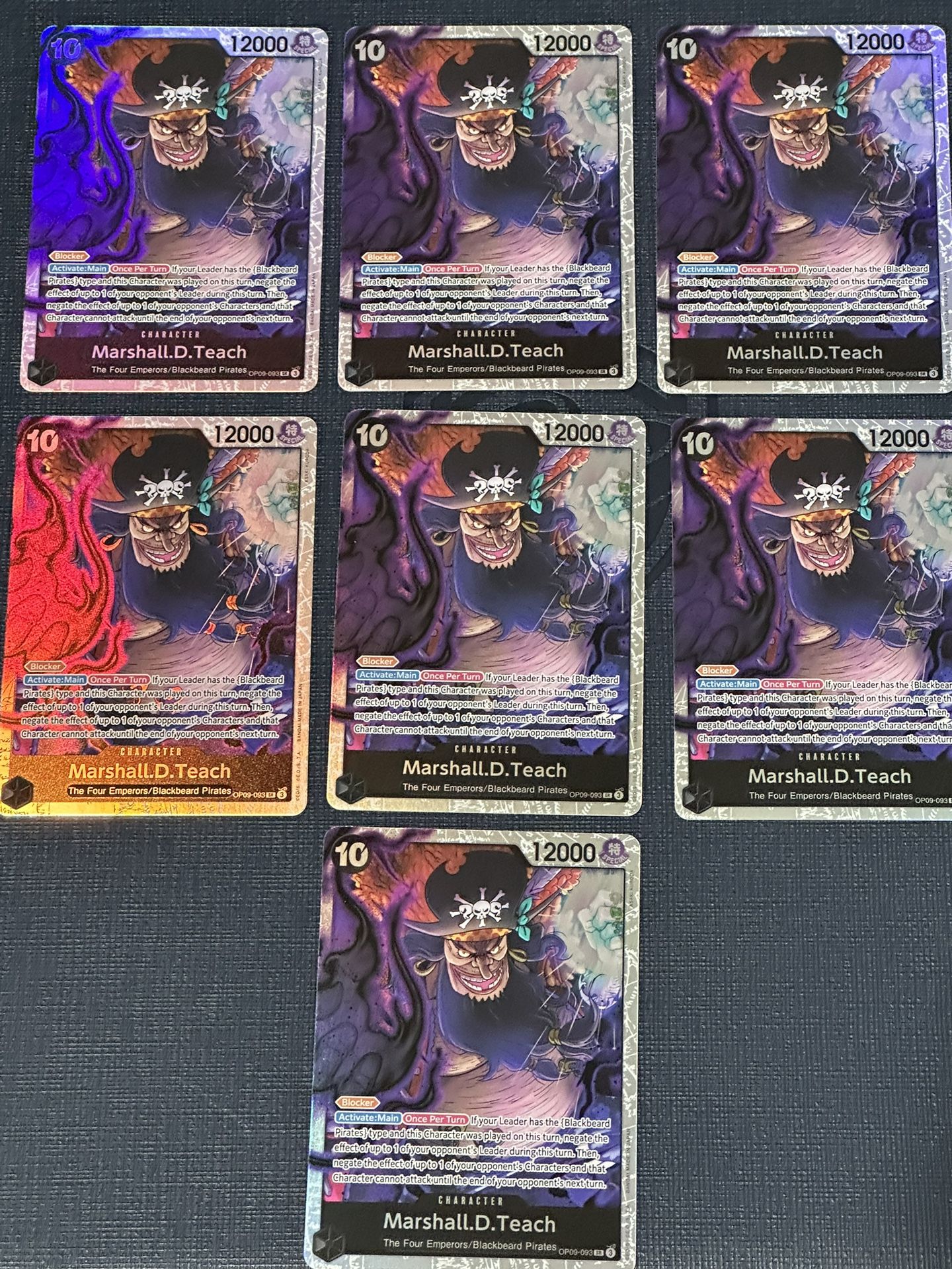 One Piece - TCG / Cards - Marshall D. Teach SR OP09-093