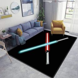 StarWars Area Rugs Non-Slip Floor Mat Doormats Home Runner Rug Carpet for Bedroom Indoor Outdoor Ki