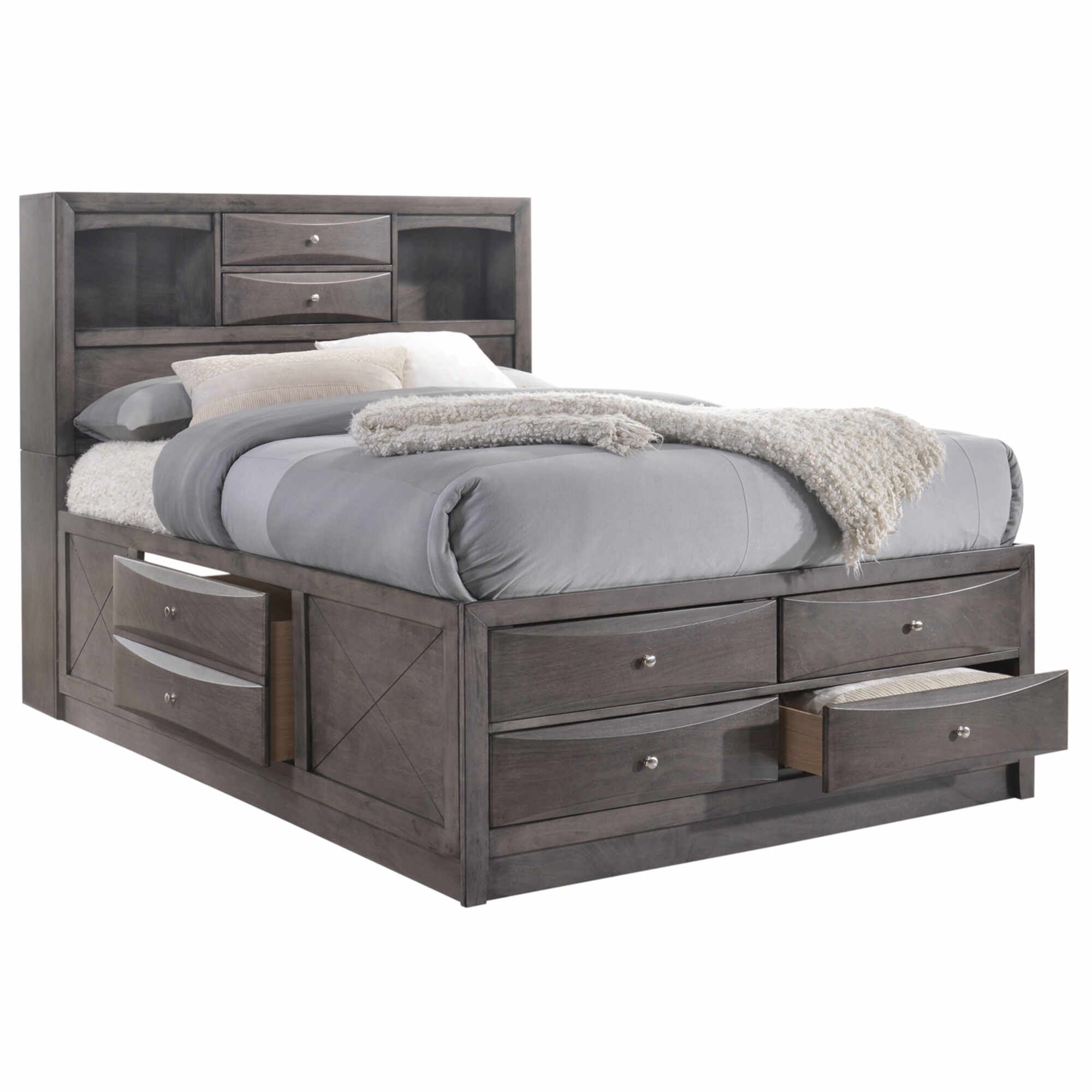 Grey King Bedroom Set