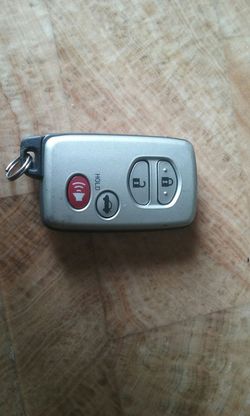 Toyota key fob