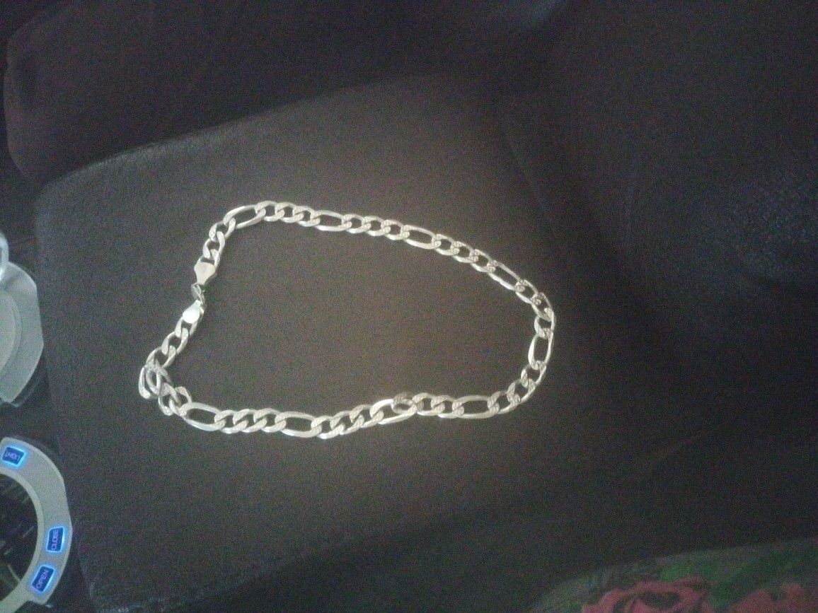  Figaro Link Silver Chain ⛓️ New 925