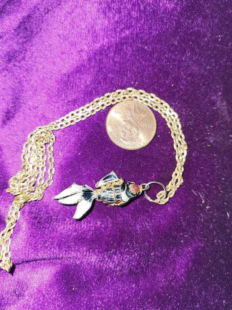 Cloisonne Enameled Koi Fish