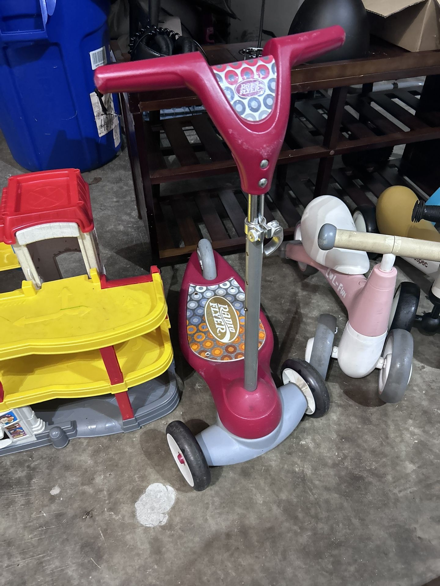 Kids Bikes, Toys, Yard Toys
