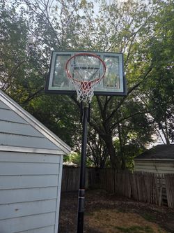Lifetime Basketball Rim & Basketball