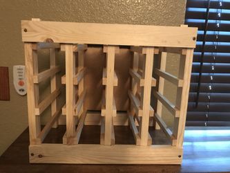 Stackable 12 Bottle Counter Top Wine Rack