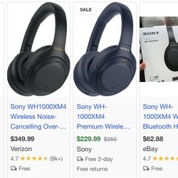 Sony WH 1000 XM4