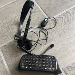 Microsoft Xbox 360 Chat Pad & Headset