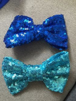 Girl hair bow clips