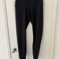 Alo High Waist Black Leggings, Size L