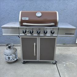 Bbq Grill With 1 Tank $150.