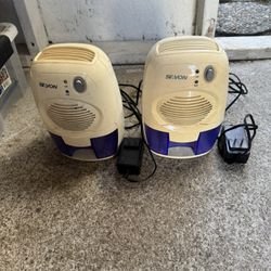 2 Seavon mini dehumidifiers - $6