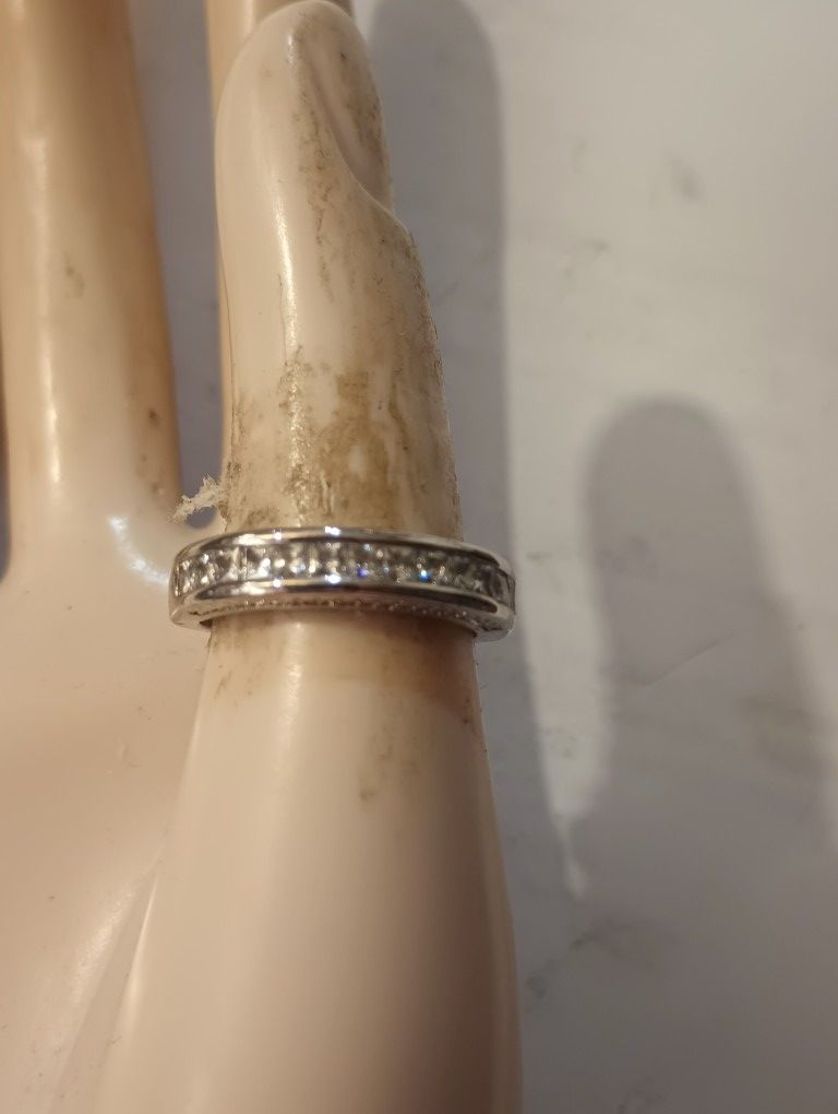 CZ Wedding Band 