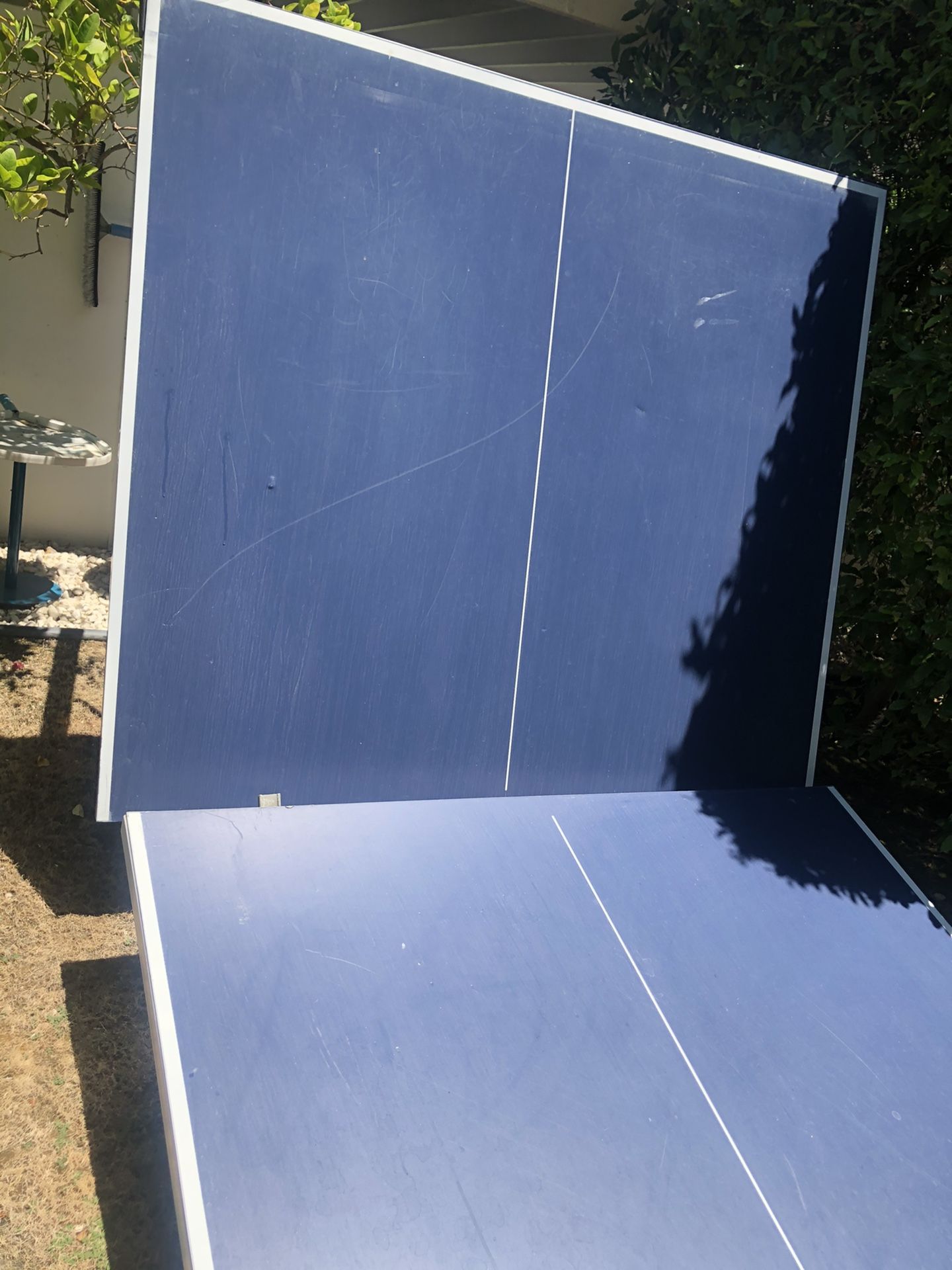$100 - MUST PICKUP TODAY!! Ping Pong Table (Please Note: one leg is missing piece and can be replaced by calling customer service)
