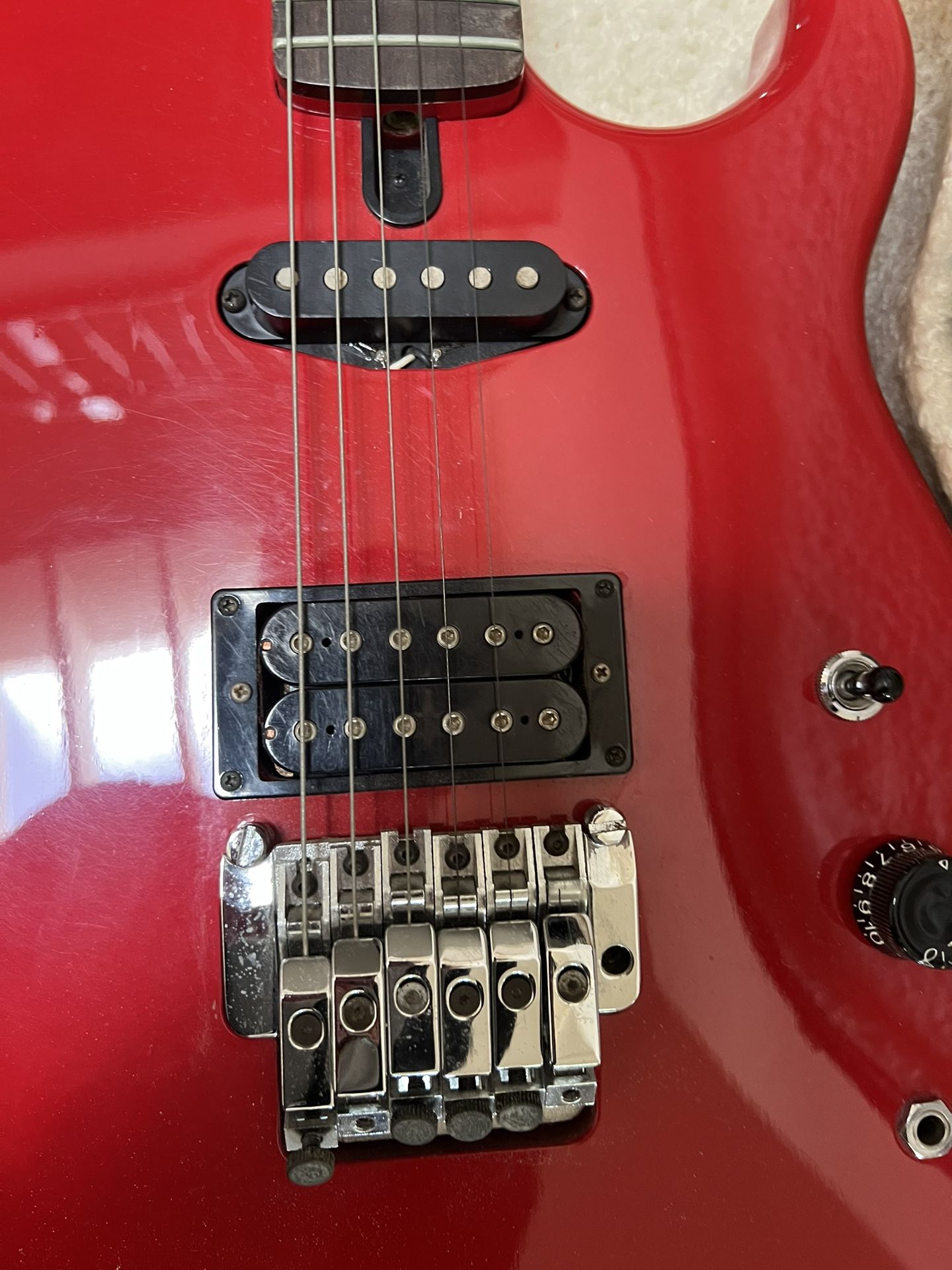 Yamaha Electric Guitar vintage 80s RED