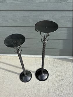 Indoor/outdoor candlesticks