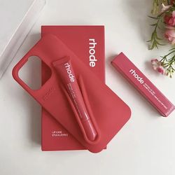 New Set Rhode Phone Case, Peptide Lip Tint