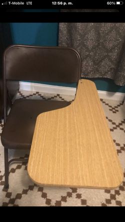 one-piece metal desk