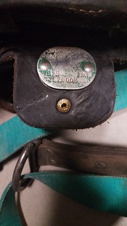 Buckingham climbing belt No Safety Just Belt