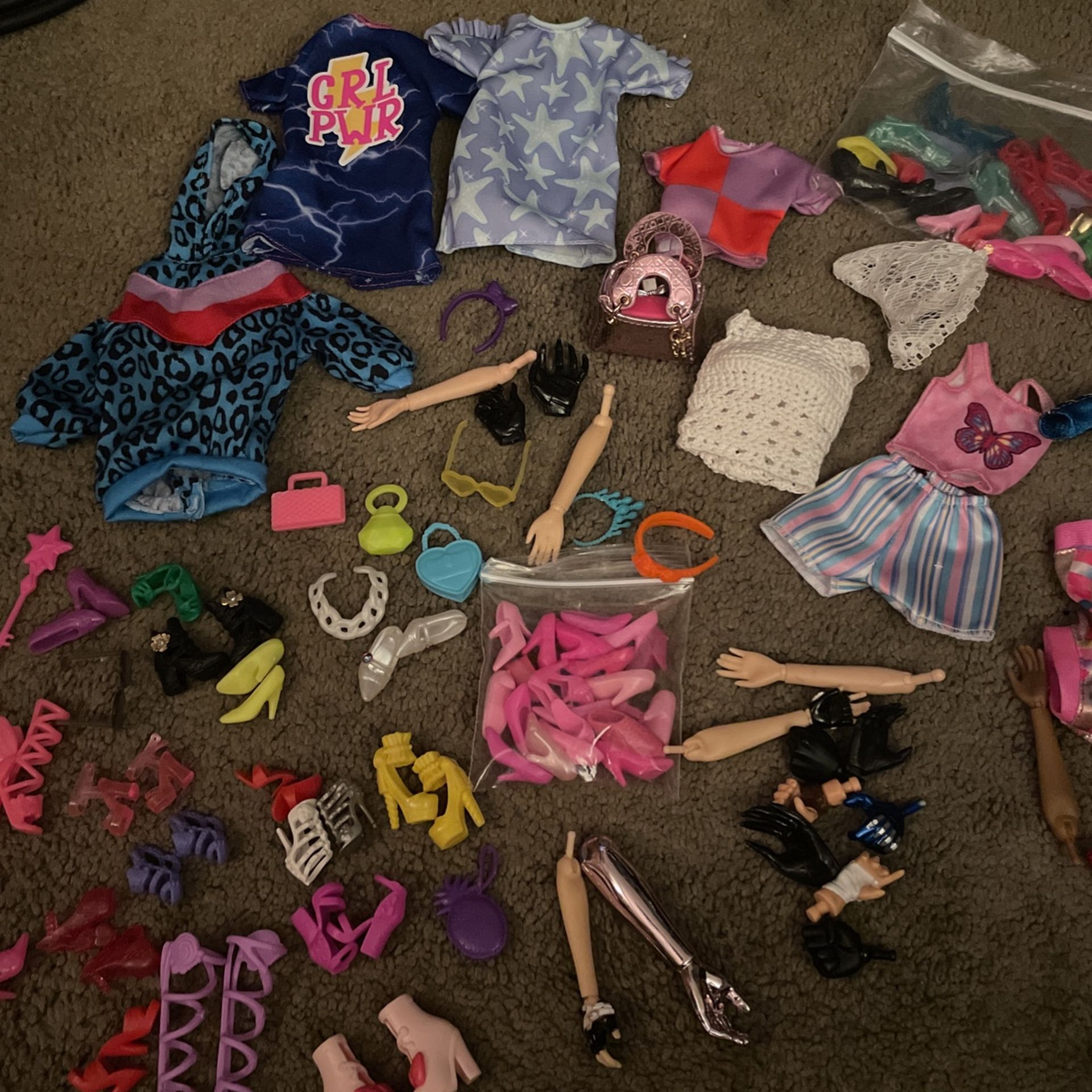 Barbie Clothes And Accessories