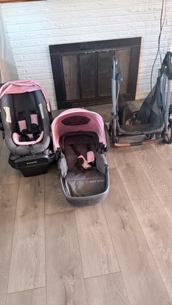 Evenflo Shyft Intuiti Travel System with Revolve180 LiteMax NXT Rotational Infant Car Seat