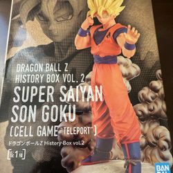 Banpresto Bandai - Dragon Ball Z History Box Vol .2 Super Saiyan Goku Statue