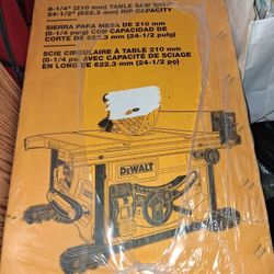 New  Dewalt Table Saw 