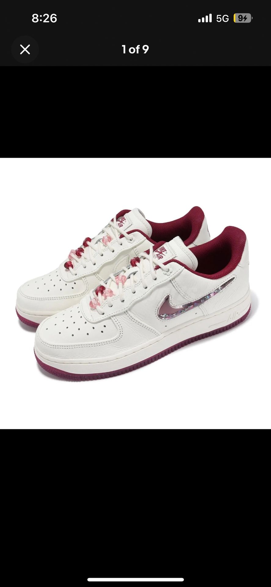 Nike Air Force 1 Valentines 2024