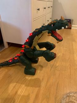 Spike the Ultra Green Dinosaur