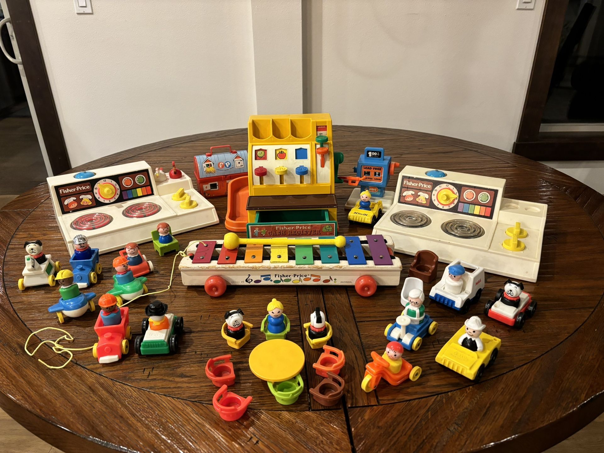 45 Year old miscellaneous Fisher Price Toys