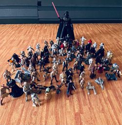 Star Wars toys action figures lot