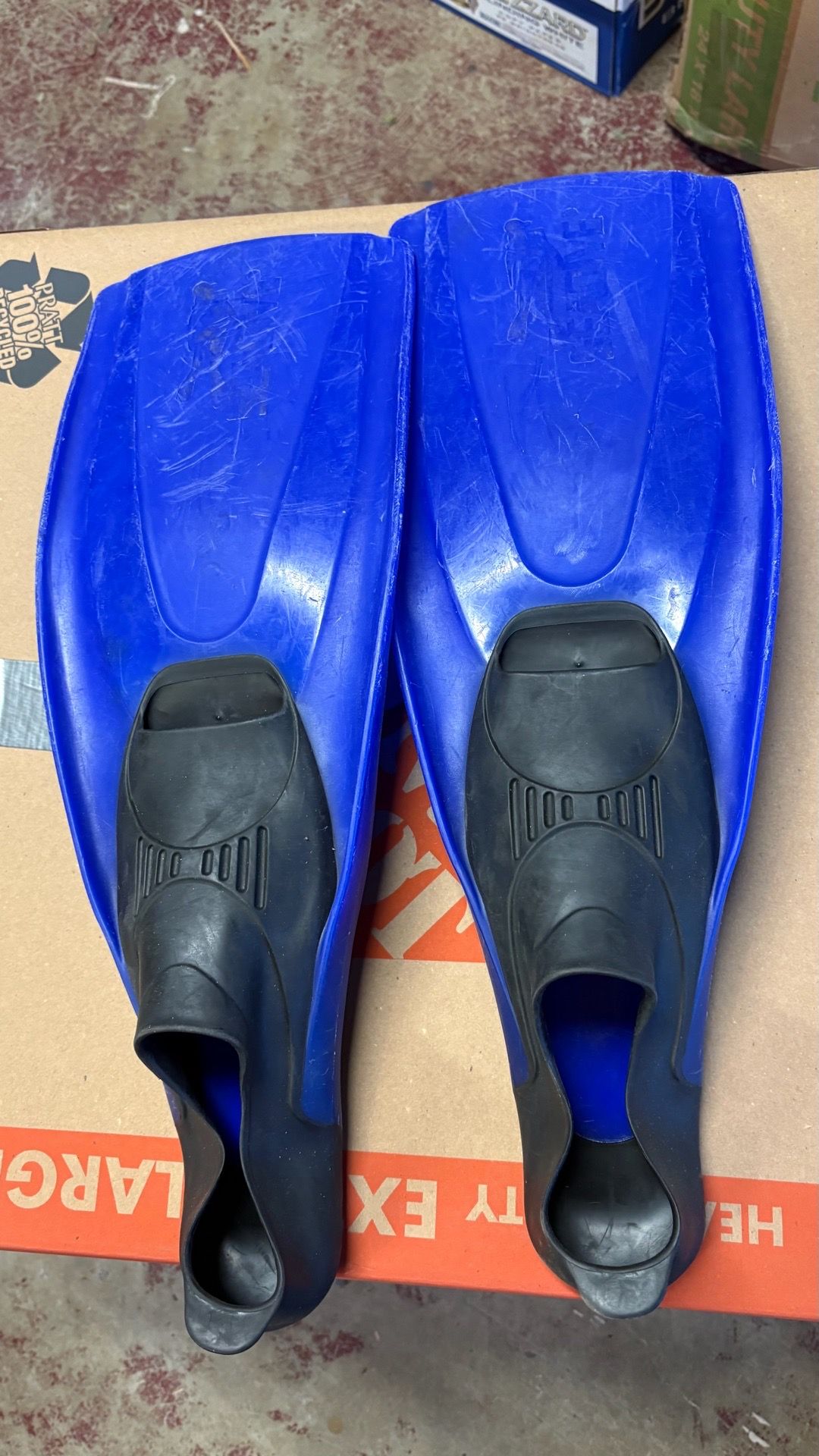 Flipper fins