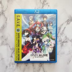 Date A Live Anime Blu-ray/DVD Combo Pack EXCELLENT CONDITION RARE WOULD TRADE