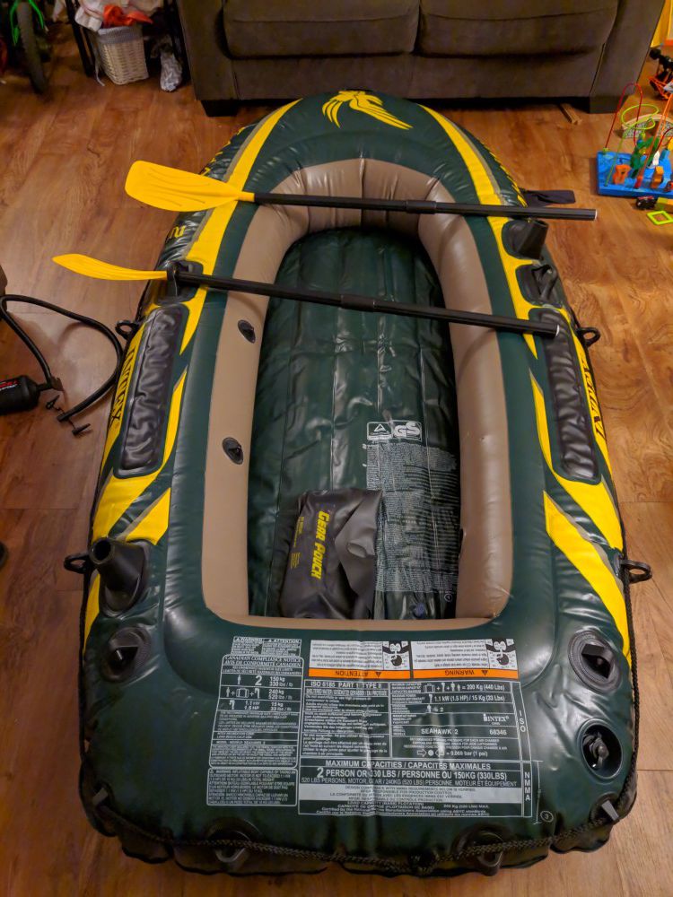 Intex Inflatable Boat Seahawk 2