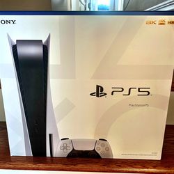 Brand New Sony Playstation 5 PS5 Console Disc Version White