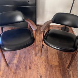 Vintage Black Chairs