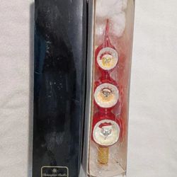 Vintage Looney tunes limited edition Christopher Radko trio Christmas tree topper