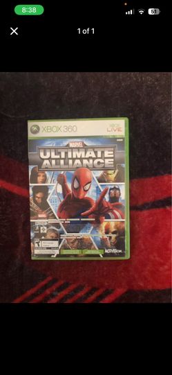 Marvel ultimate alliance Xbox 360