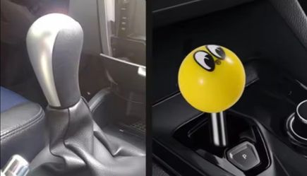Moon eyes gear shift shifter knob .  Grill badges sold separately SHIPPING AVAILABLE