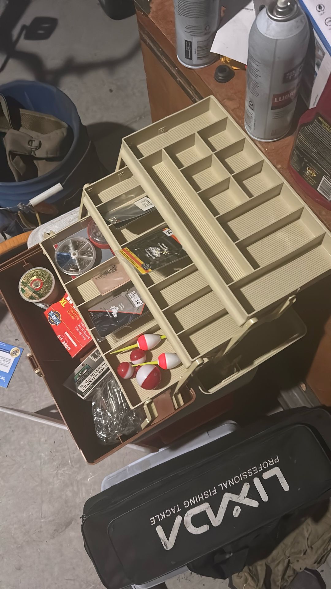 Tacklebox with some new tackle inside giveaway price