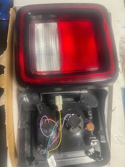 Jeep headlights and taillights