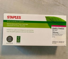 Staples Remanufactured Magenta Toner Cartridge HP CF353A